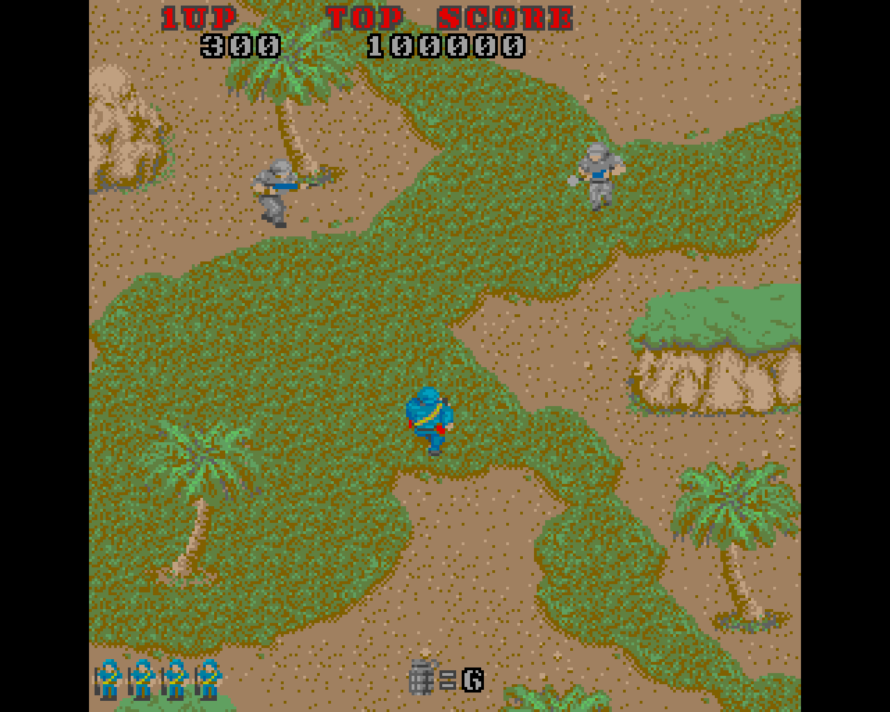 [13/07/2010] (1984) Commando, Capcom [br] Capcom begann zunächst mit der Produktion von Games für die Spielhallen, ehe sie sich den ersten Heimcomputern - und konsolen zuwendeten. Einer der ersten Titel war das Shoot 'em up Commando (siehe Screenshot). Den großen Wurf landeten die Japaner allerdings mit dem Jump & Run Ghosts 'N Goblins, das nach dem Erfolg gleich für mehrere Systeme umgesetzt wurde. Von da an schuf Capcom viele Klassiker, darunter Resident Evil, Mega Man und Street Fighter.