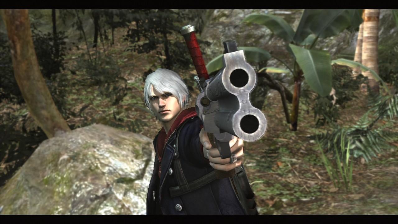 [23/07/2010] Ähnlich gut aussehend und ebenfalls aus Japan ist Devil May Cry, das stylische Hack'n'Slash. Ob als Dante, Nero oder Vergil- man schnitzelt mit seinem riesigen Schwert und rotem Mantel eine riesige Menge abstruser Dämonen. Sowohl die weißhaarige, klassische Version als auch der schwarzhaarige Relaunch des Dämonenjägers sind hübsch anzusehen und warten mit mehreren Style-Kampfstilen auf.