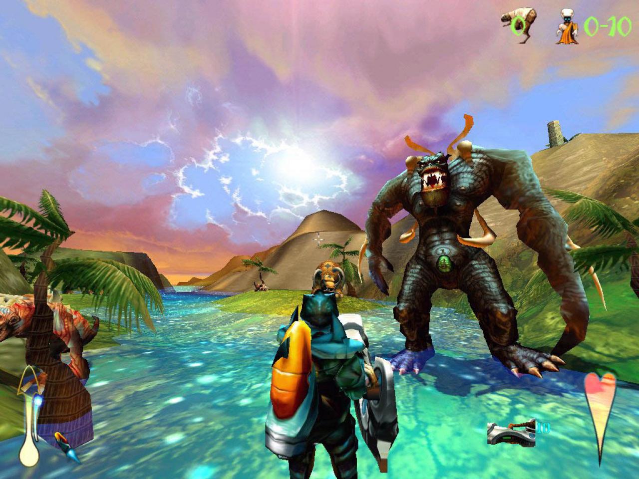 [29/07/2010] 2000 war das Jahr der skurrilen Spiele, denn auch Giants: Citizen Kabuto erschien in diesem Zeitraum. Dank hohem Wiederspielwert und damals glänzender Grafik wird es noch heute von Spielern geschätzt.