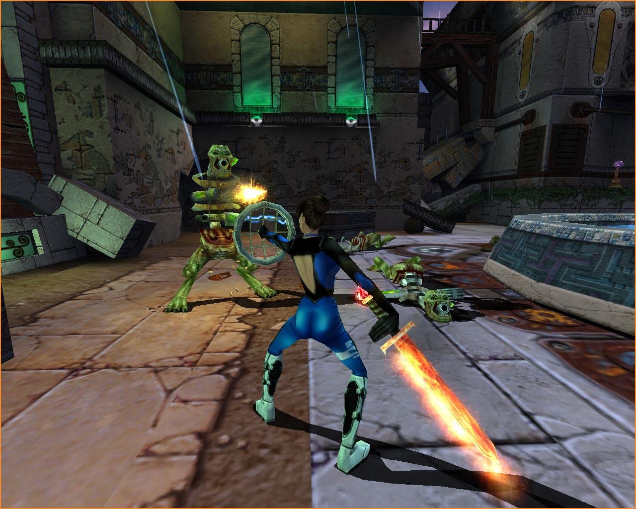 [29/07/2010] Heavy Metal F.A.K.K. 2 erschien - raten Sie mal - 2000 für PC und Mac. Das Spiel ist der Quasi-Nachfolger des Films Heavy Metal 2000. F.A.K.K. 2 bedeutet übrigens: Federation-Assigned Ketogenic Killzone to the second level...