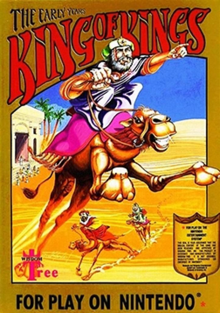 [08/07/2010] Auch King of Kings: The Early Years stammt von Wisdom Tree und erschien 1991 für NES. Aufgeteilt in insgesamt drei kleinere Spiele, erleben Sie darin die frühren Jahre von Jesus mit.