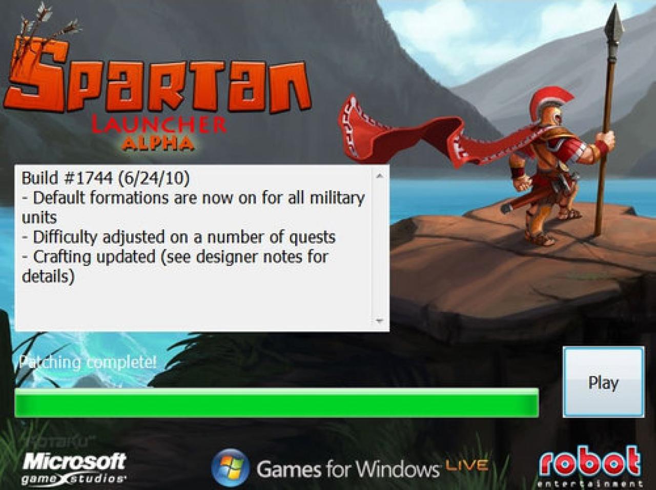 [08/07/2010] Microsoft widmet sich dem PC: Die Ex-Age of Empires-Macher von Ensemble Studios werkeln anscheinend an einem neuem RTS, möglicherweise mit RPG-Elementen. Der Projekttitel: Spartan.
