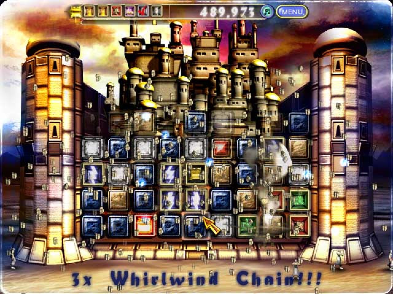[08/07/2010] Das Puzzle-Spiel The Walls of Jericho funktioniert nach dem Prinzip von Lumines - allerdings mit christlichem Hintergrund. Reihen Sie die Steine einer Farbe auf einer Linie auf, wird die Wand langsam kleiner.