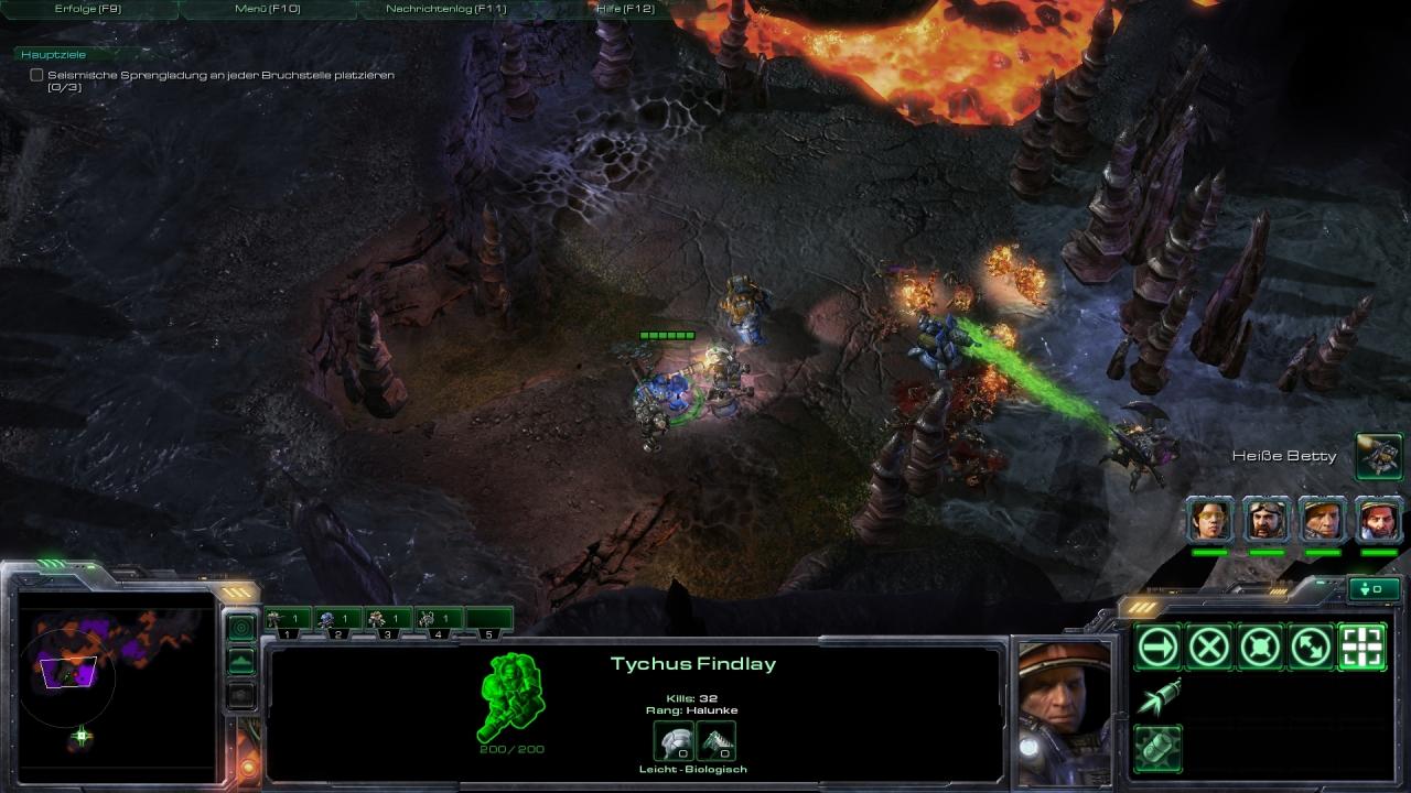 [09/08/2010] Starcraft 2: Mission 25 - Variante 1 - In der Höhle des Löwen (5)