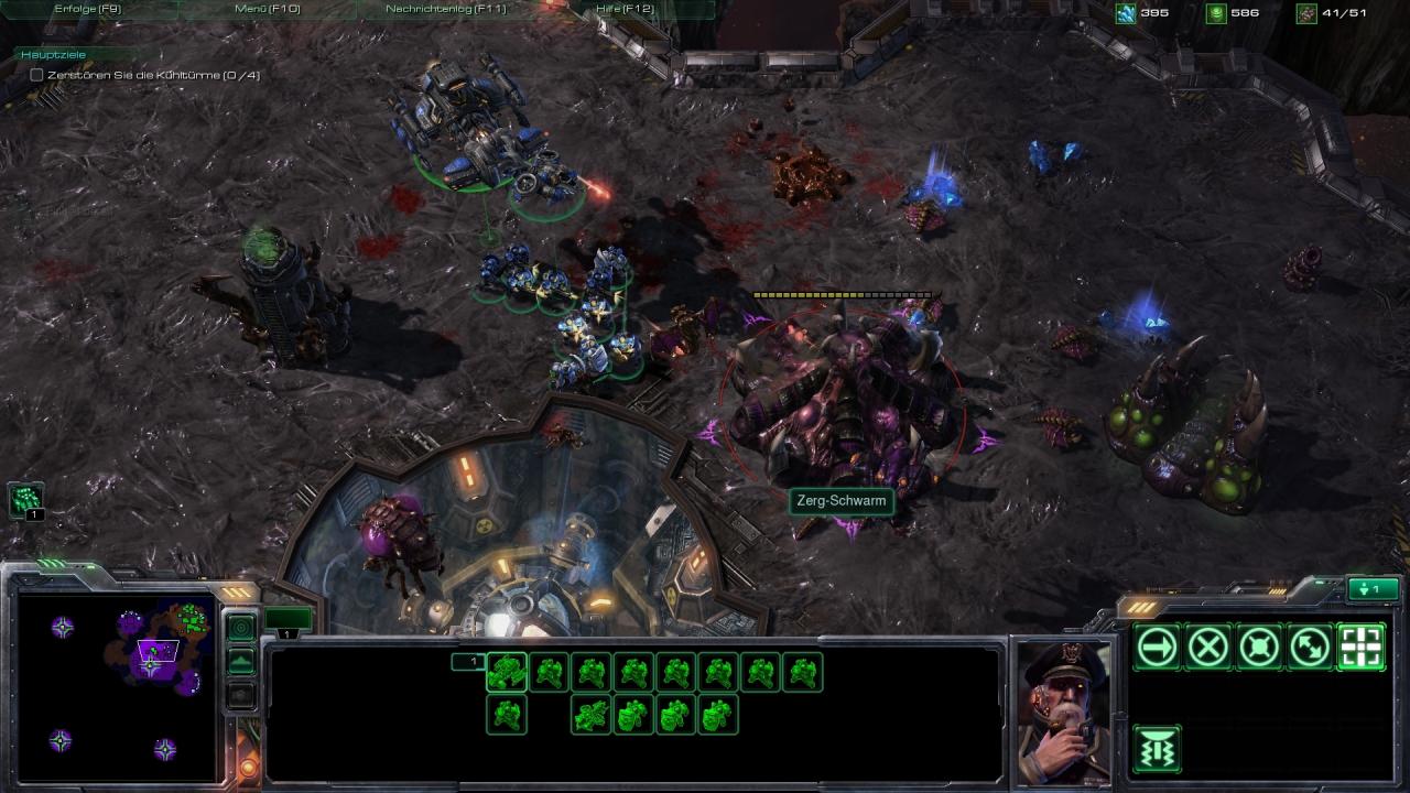 [09/08/2010] Starcraft 2: Mission 25 - Variante 2 - Zwischen Himmel und Hölle (1)
