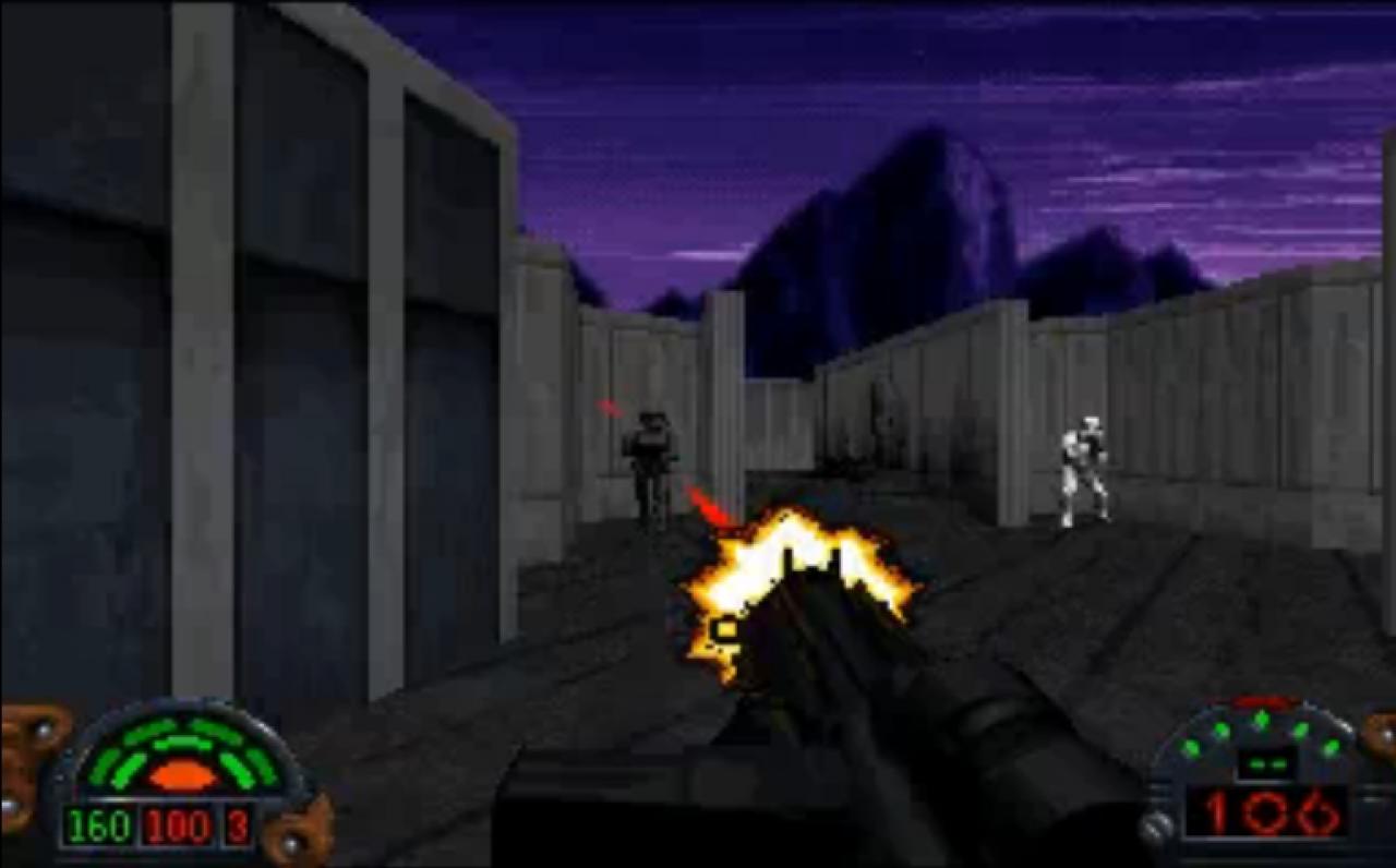[12/08/2010] Star Wars: Dark Forces erschien 1995 und nutzte die Jedi Engine.