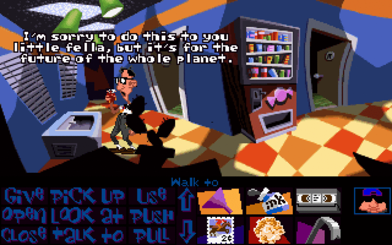 [10/08/2010] Day of the Tentacle: Die Witzigkeit geht dem durchgeknallten Adventure-Klassiker auch nach dem zweiten Durchlauf nicht verloren. 