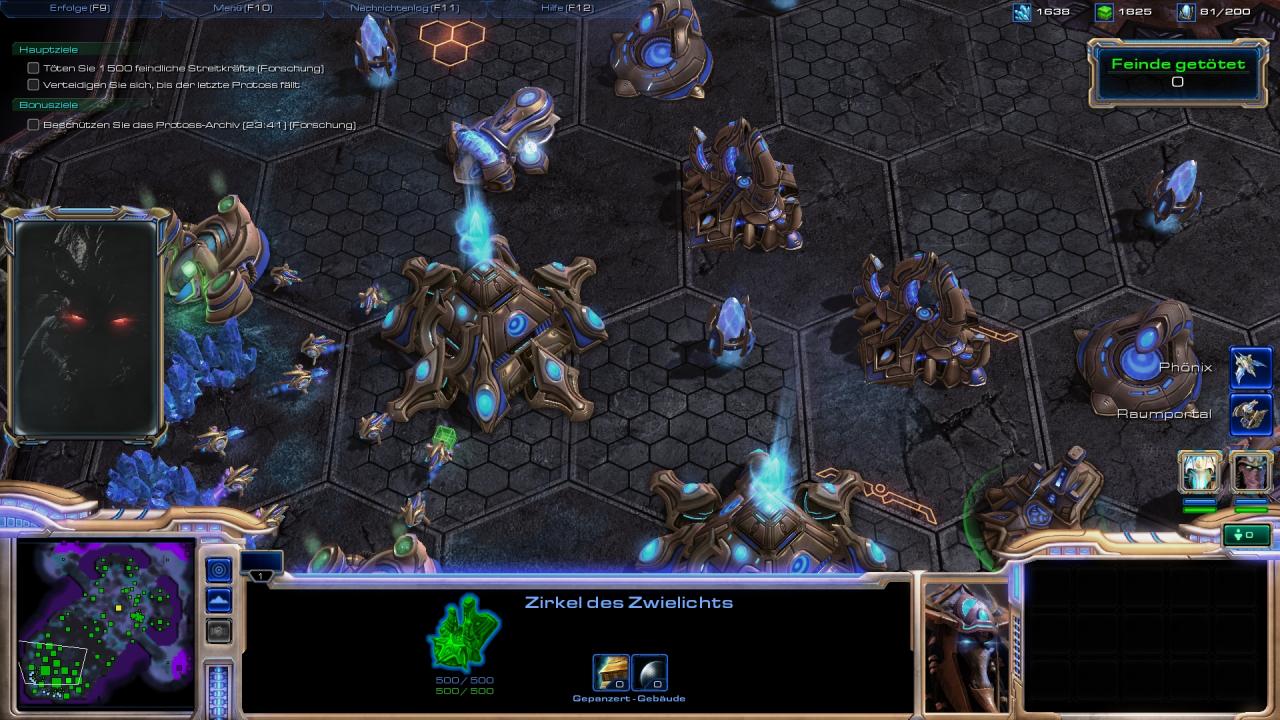[09/08/2010] Starcraft 2: Mission 23 - In ewiger Finsternis (1)