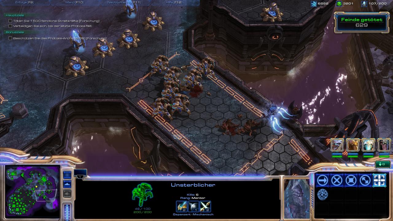 [09/08/2010] Starcraft 2: Mission 23 - In ewiger Finsternis (2)