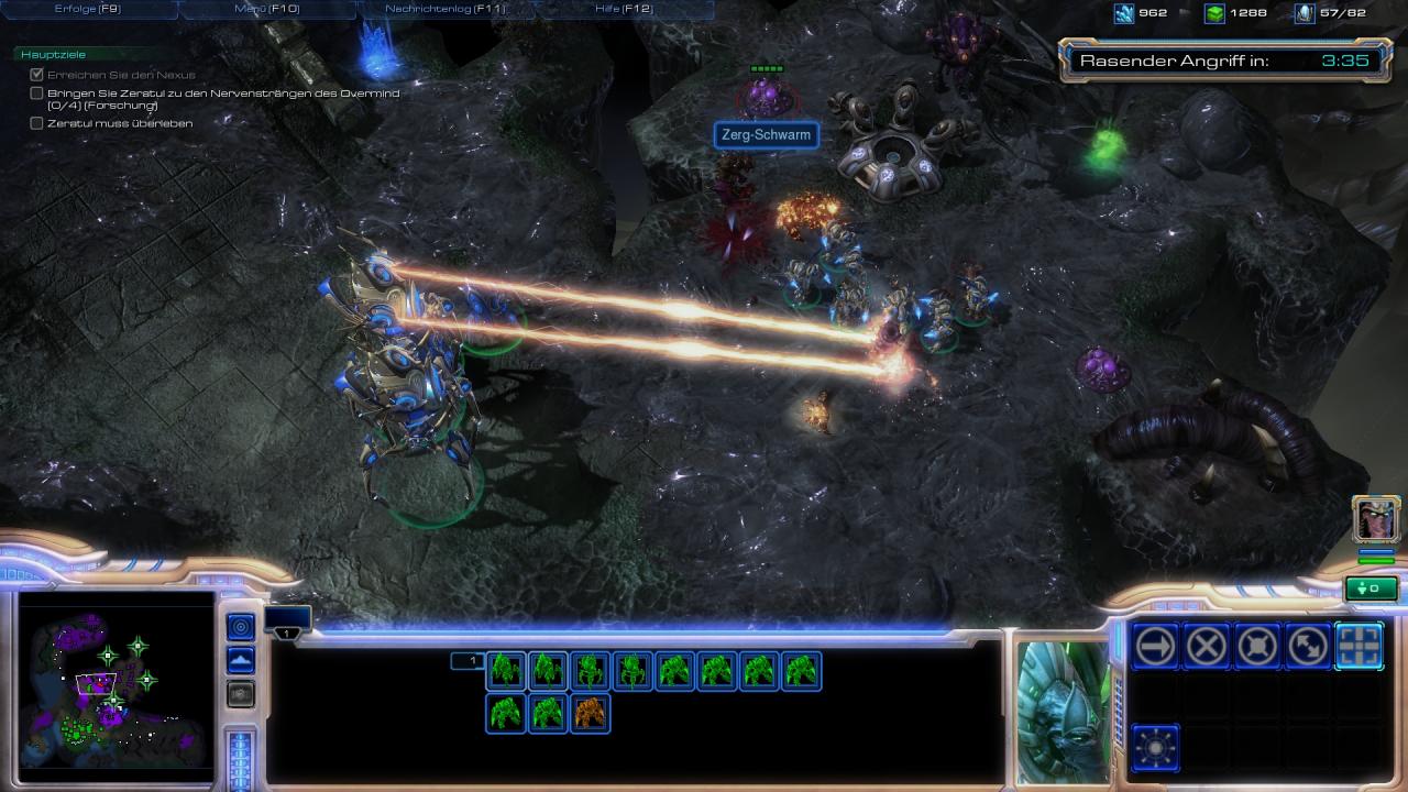 [09/08/2010] Starcraft 2: Mission 22 - Echos aus der Zukunft (1)