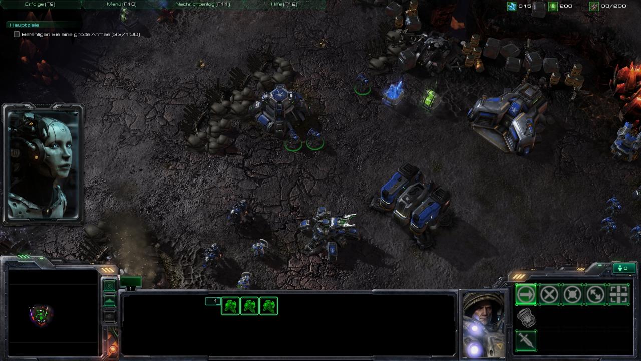[09/08/2010] Starcraft 2: Mission 24 - Tore zur Hölle (1)