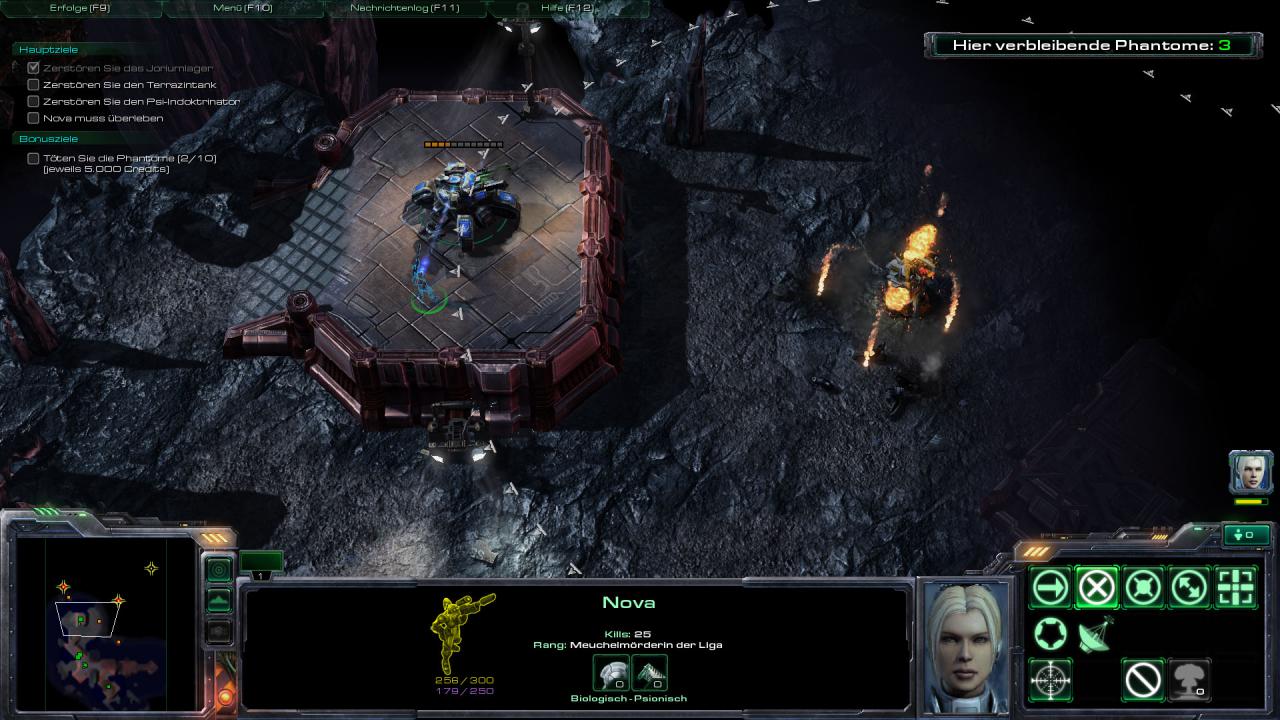 [04/08/2010] Starcraft 2: Mission 13 - Ein Ghost für alle Fälle gelöst. So läuft die Mission ab. (1)