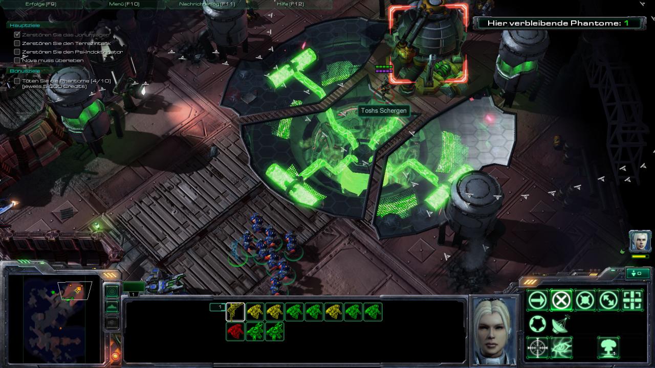 [04/08/2010] Starcraft 2: Mission 13 - Ein Ghost für alle Fälle gelöst. So läuft die Mission ab. (10)