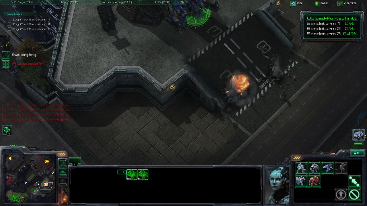 [05/08/2010] Starcraft 2: Mission 16 - Sondermeldung gelöst. So läuft die Mission ab. (2)