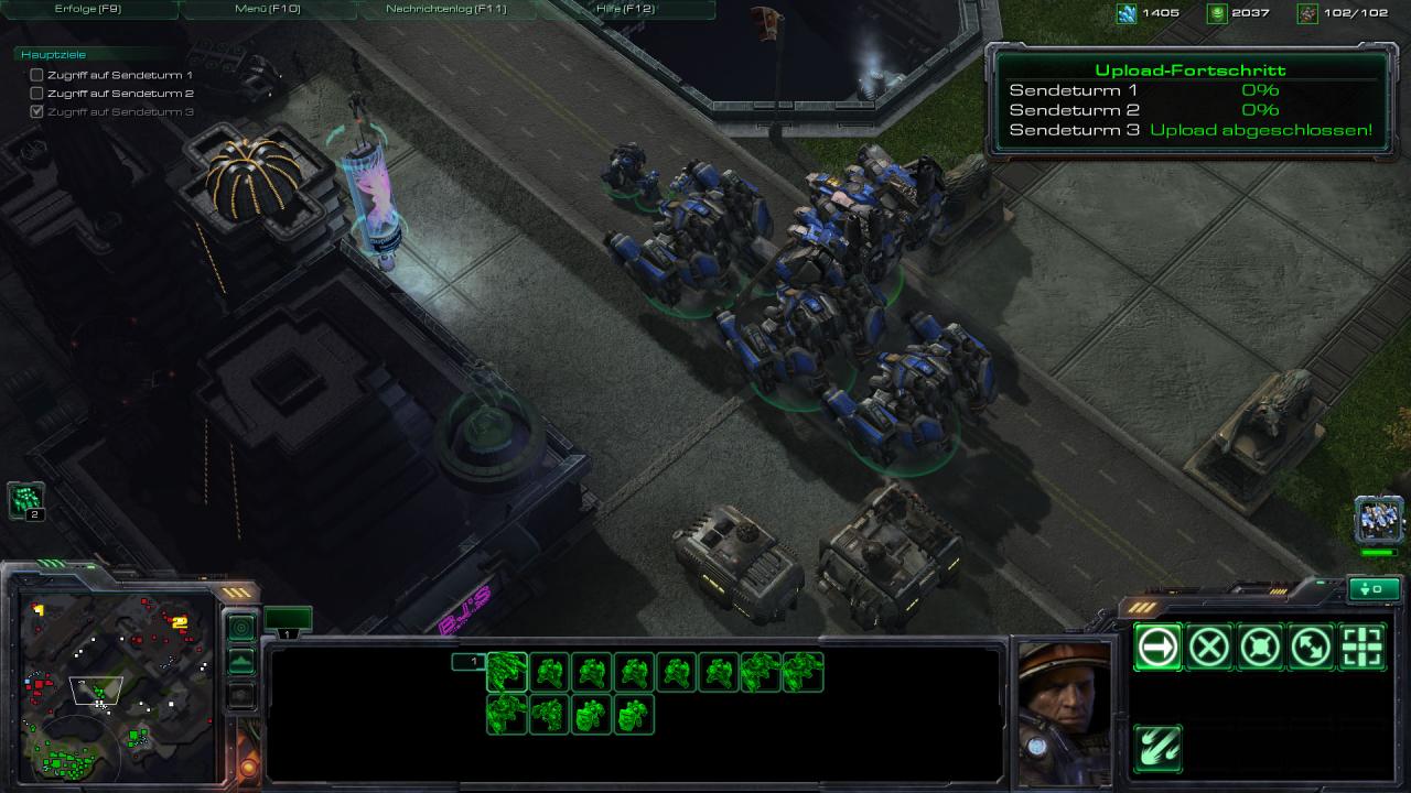 [05/08/2010] Starcraft 2: Mission 16 - Sondermeldung gelöst. So läuft die Mission ab. (1)