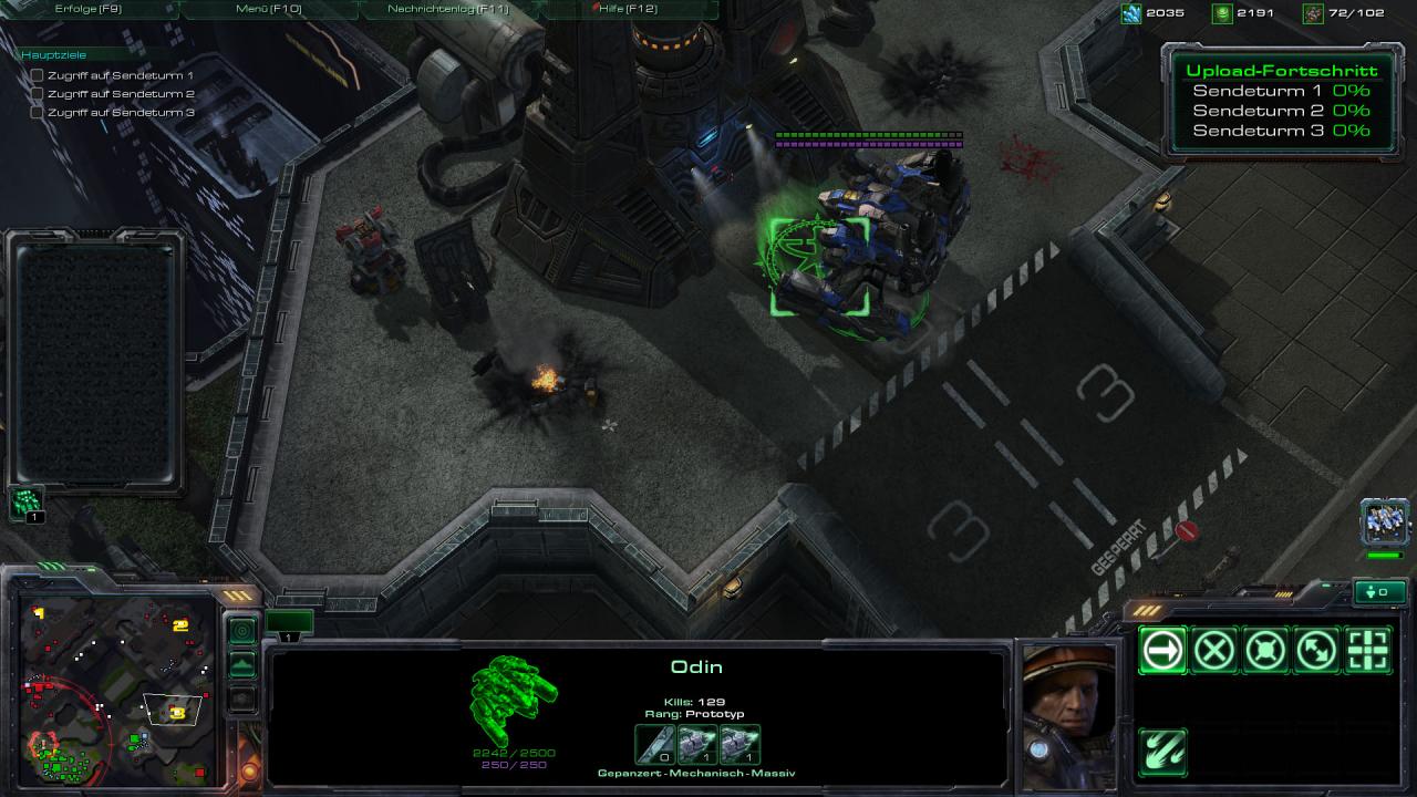[05/08/2010] Starcraft 2: Mission 16 - Sondermeldung gelöst. So läuft die Mission ab (17)