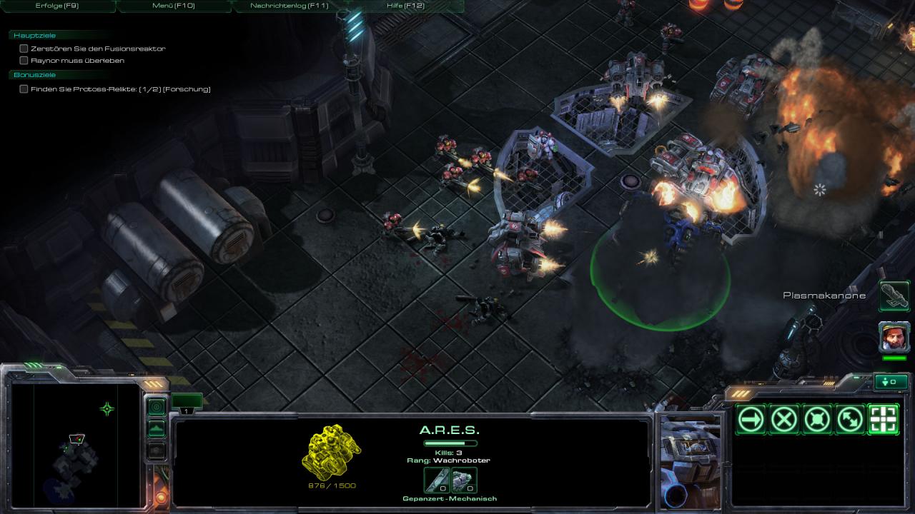 [05/08/2010] Starcraft 2: Mission 17 - Einblicke gelöst. So läuft die Bonusmission ab. (17)