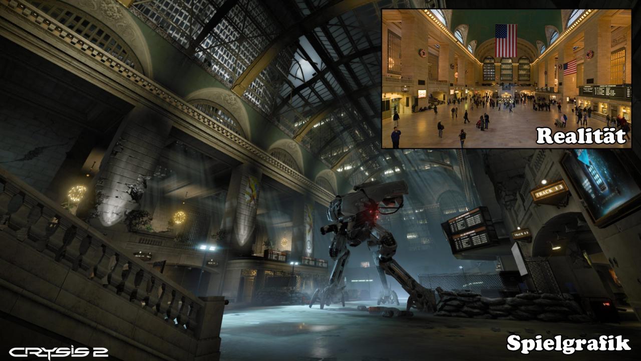 [09/08/2010] Im Inneren der Grand Central Station (Szene aus Crysis 2).