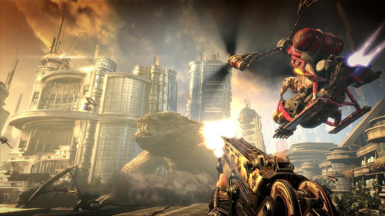 [17/08/2010] Bulletstorms Alleinstellungsmerkmal: Belohnungen für besonders kreative Frags. Auf der E3 2010 zeigten People Can Fly die grafische Qualität des Shooters. Diese entstammen einer modifizierten UE3.