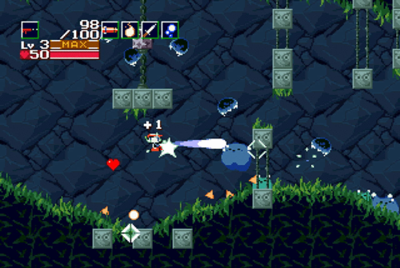 [10/08/2010] Cave StoryDie 8-Bit Spiele sind wieder da! Eines der schönsten ist das Jump and Run Cave Story, dass neben der PC-Version inzwischen auch für den Nintendo DS, Sony PSP und die Xbox zu haben ist. 