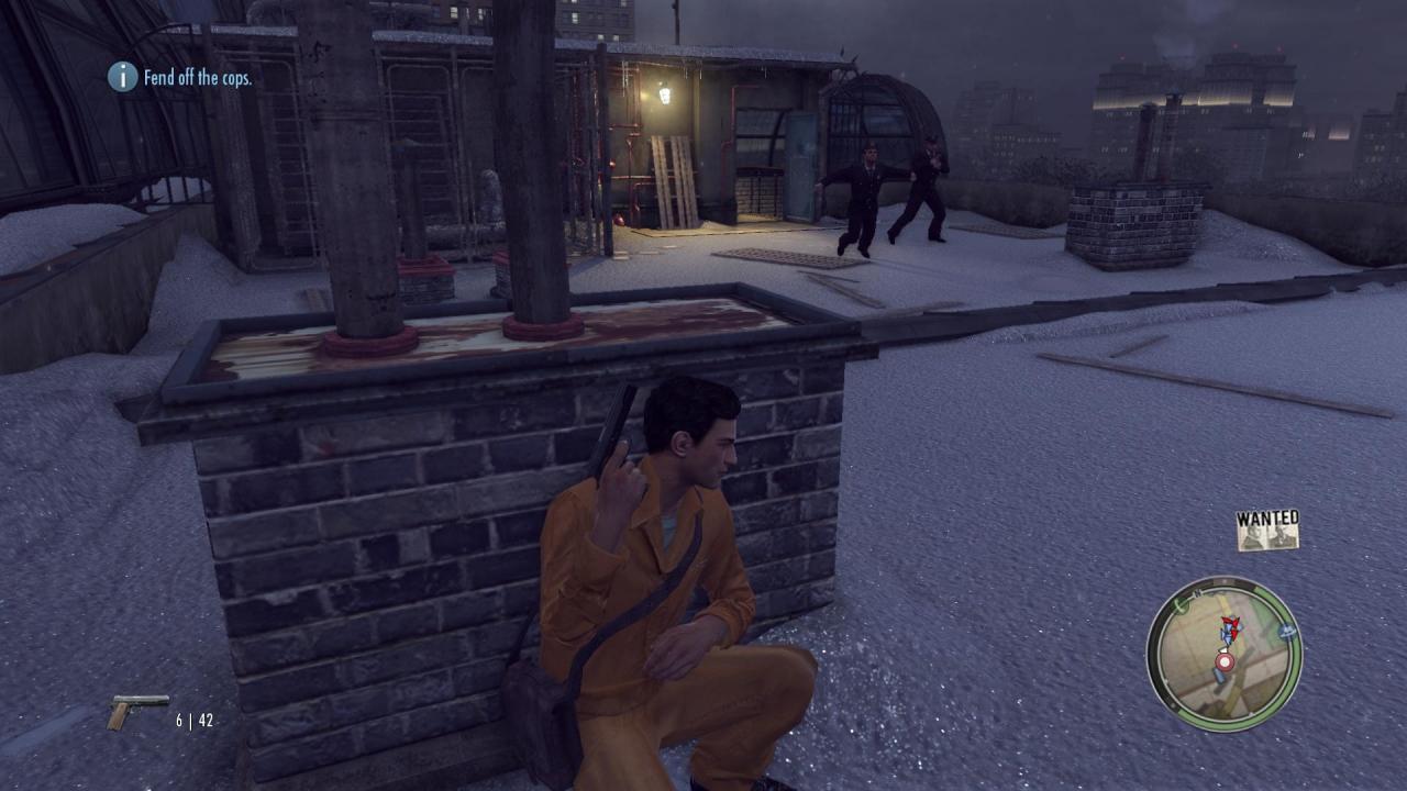 [23/08/2010] Auf glatten Flächen rutschen NPCs im Winter oft aus und fallen dann auf die Nase.