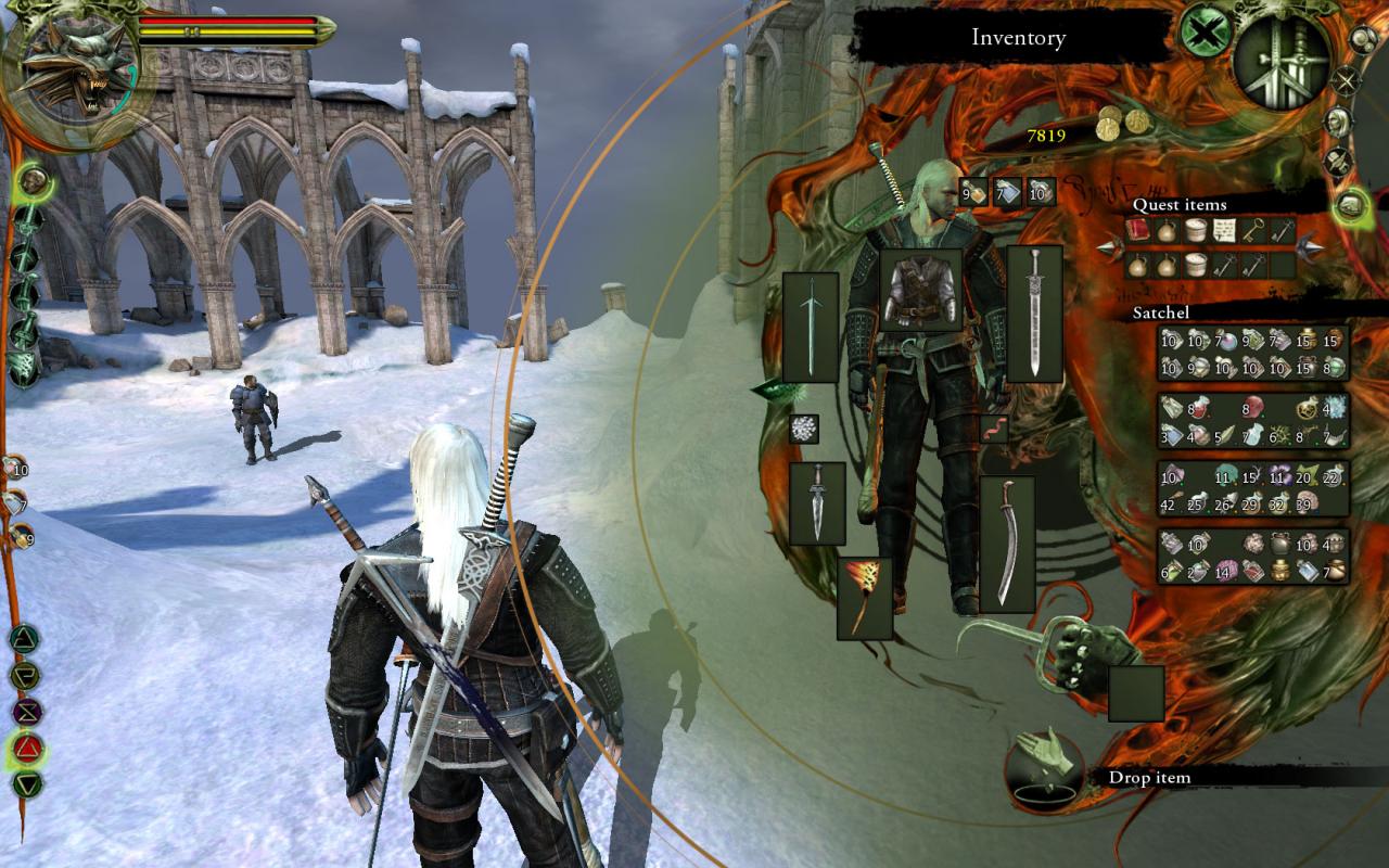 [16/08/2010] Weitere Spiele mit Inventar - The Witcher