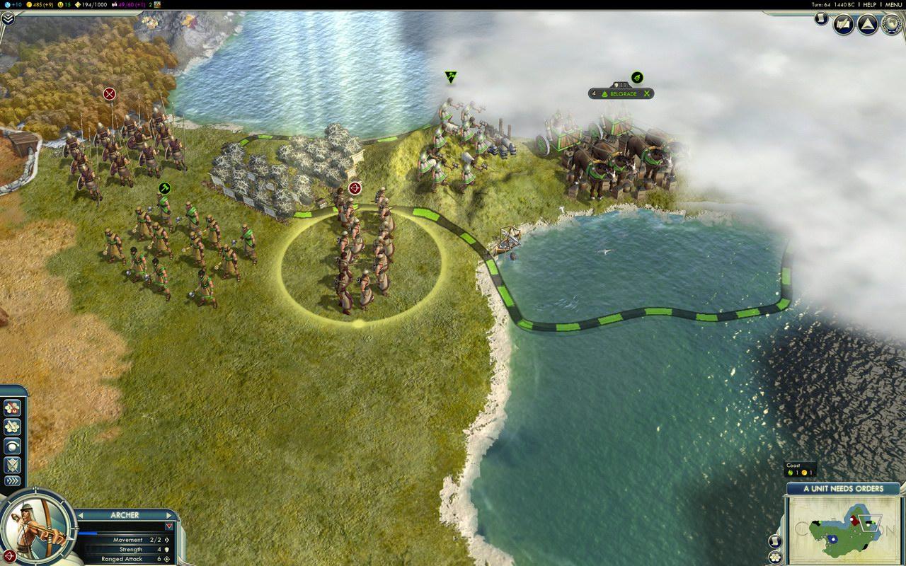 [21/09/2010] Platz 12: Civilization 5 wurde ebenfalls von den PC Games-Usern fürs Ranking vorgeschlagen und das insgesamt 8 Mal.