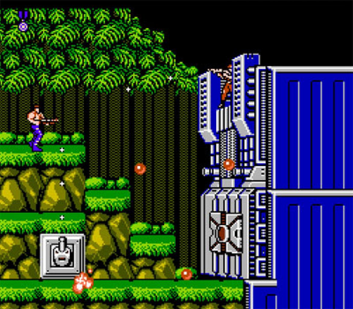 [29/09/2010] (1987) Contra, Konami[br]Der Schwierigkeitsgrad von Contra lässt sich mit 