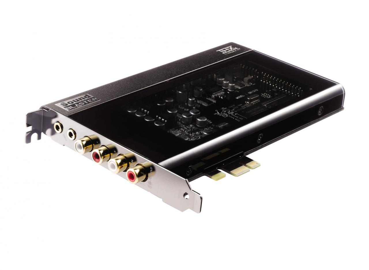 [02/09/2010] Stereo-Soundkarte mit sehr guter Klangqualität beim analogen Signalweg: Creative Sound Blaster X-Fi Titanium HD
