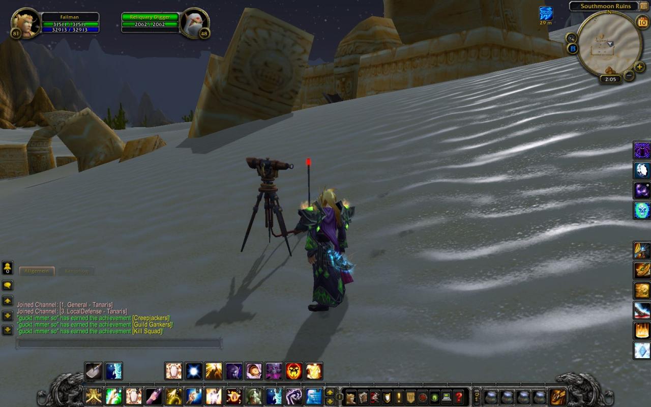 [10/09/2010] WoW Cataclysm: Archäologie - Wir wünschen allem künftigen Archäologen viel Erfolg!