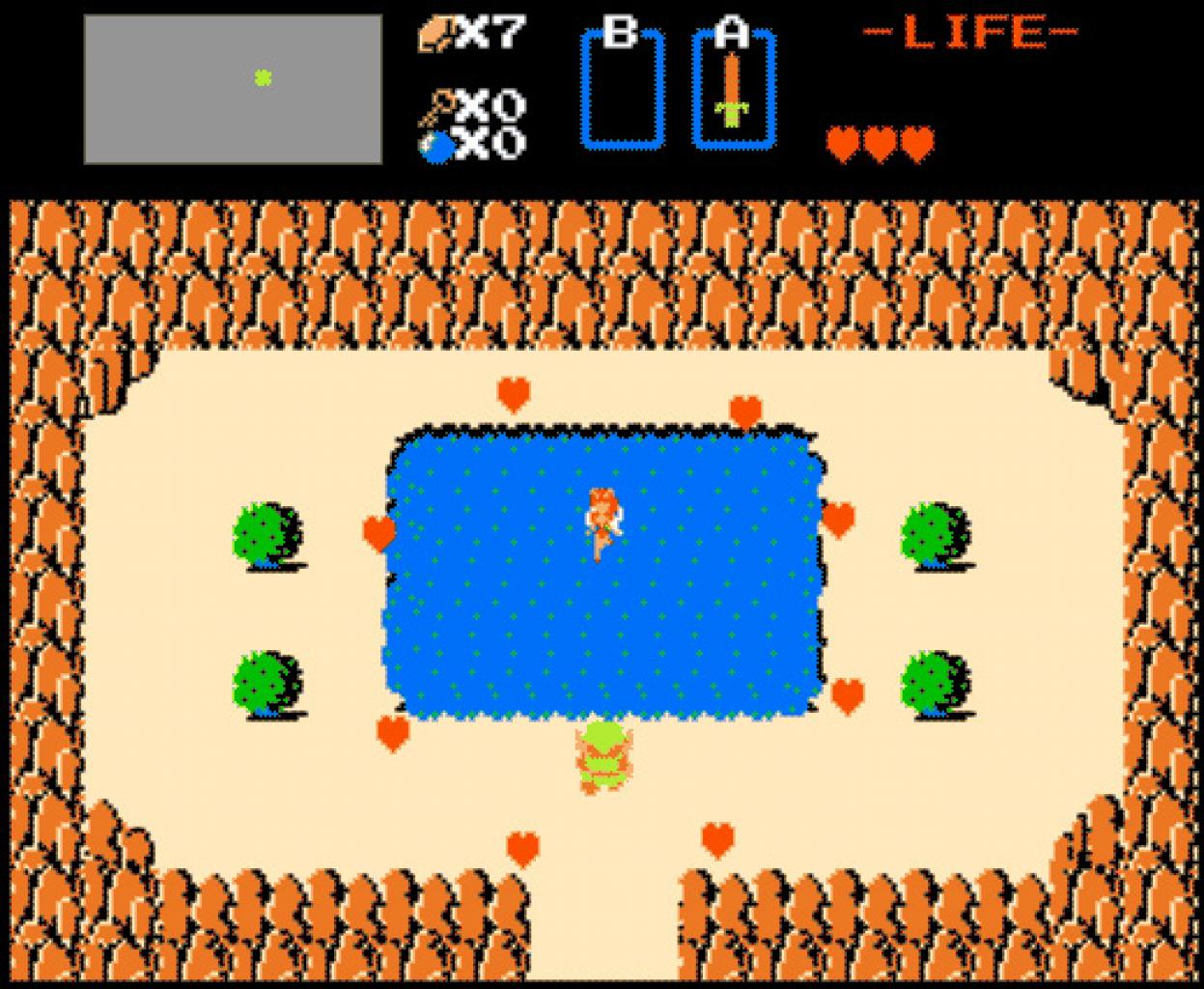 [29/09/2010] (1986) The Legend of Zelda, Nintendo[br]Nintendo verhalf dem Genre Rollenspiel mit der Veröffentlichung des innovativen The Legend of Zelda zu Glanz und Glorie. Das Abenteuer des Langohrs Link avancierte zum weltweiten Verkaufsschlager und machte den Schöpfer Shigeru Miyamoto praktisch über Nacht zur lebenden Legende.