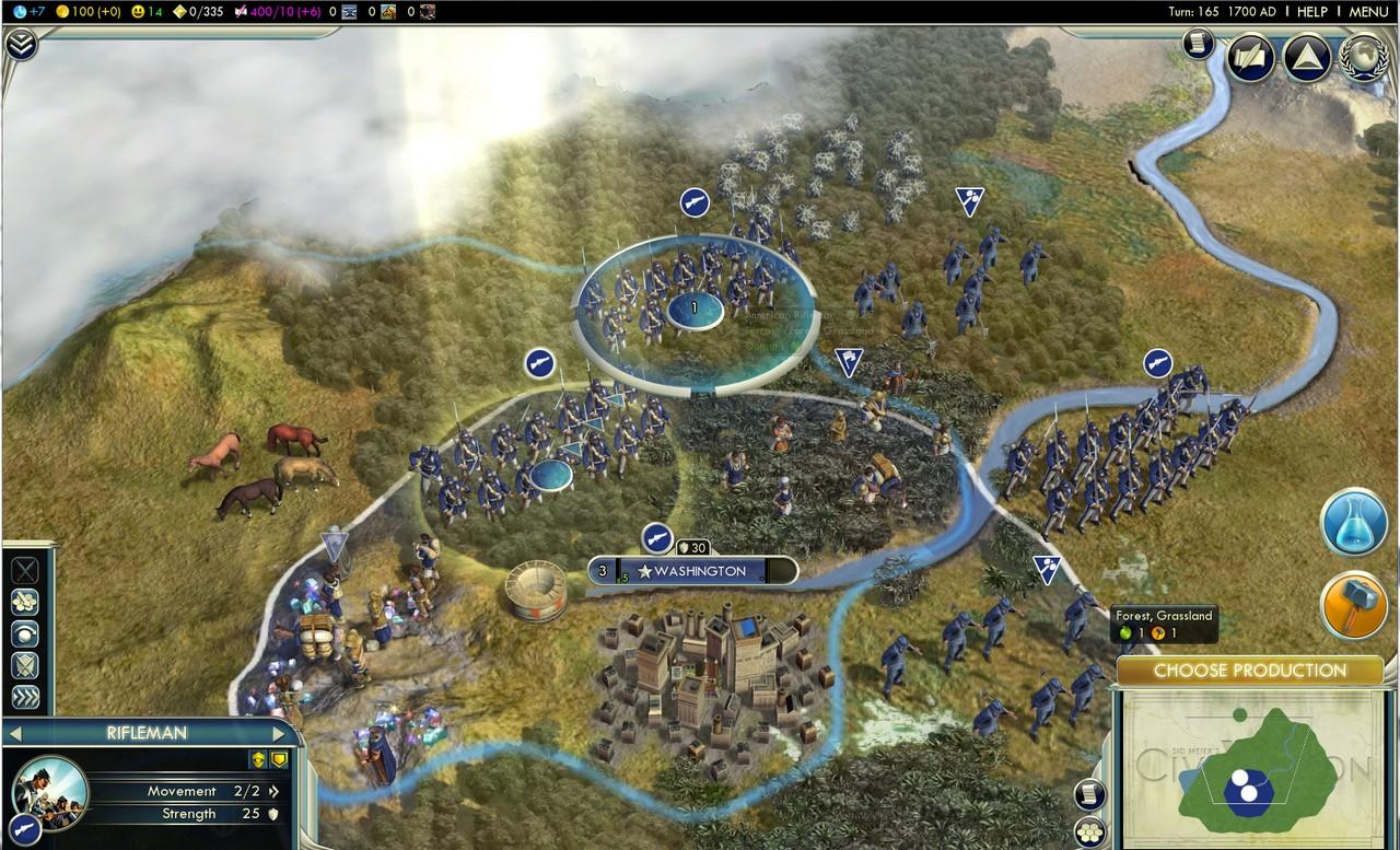 [28/09/2010] Platz 8 mit 3,44 Prozent der Stimmen: Civilization 5 - Nur noch eine Runde. Ja ne, ist klar. Aus der einen Runde werden schnell viele, viele mehr. Das Aufbaustrategie entfaltet einfach eine ungeheure Sogwirkung, der man sich kaum entziehen kann.