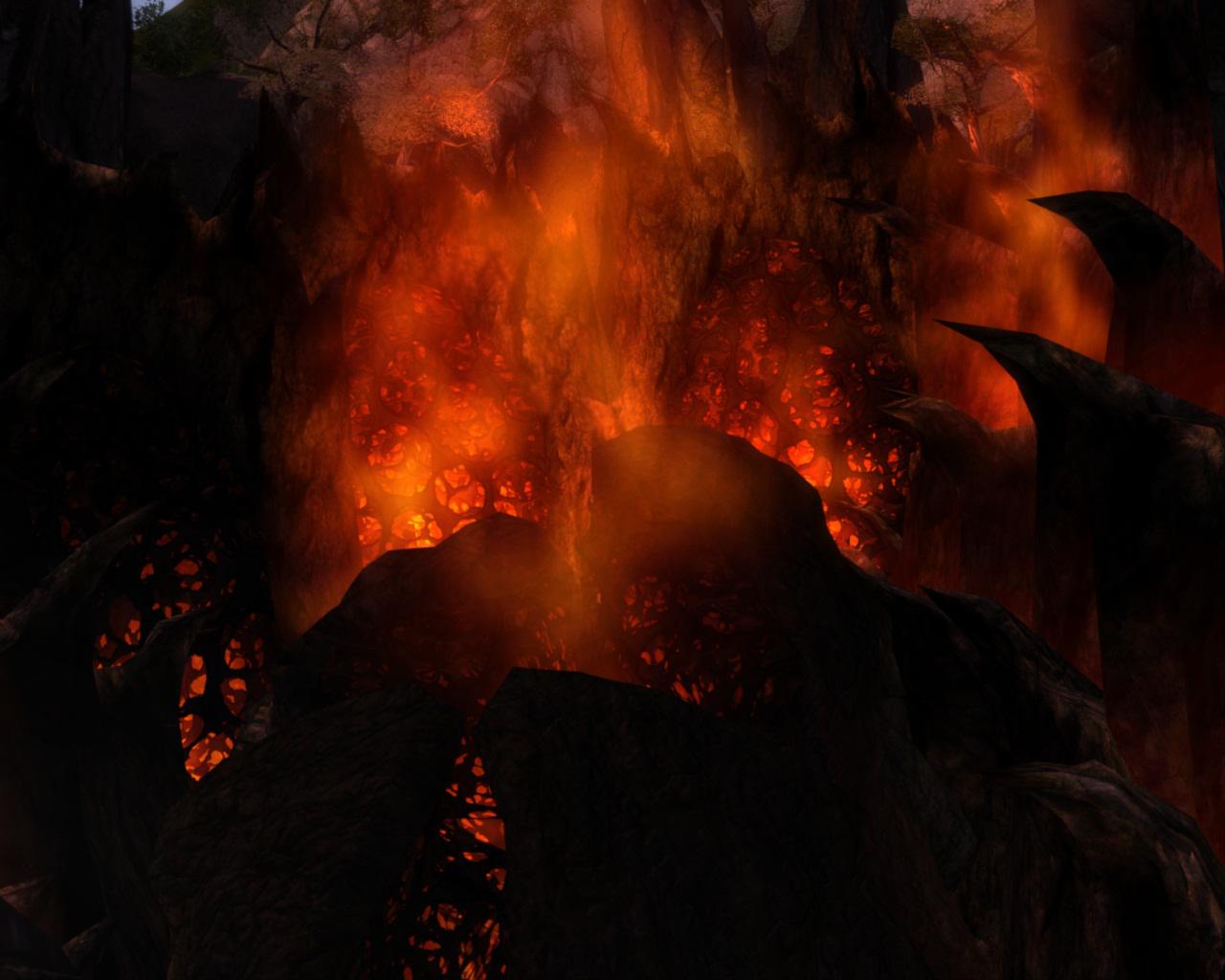 [14/09/2010] Starke Flammen-Effekte in Guild Wars: Eye of the North. Zwei Spielebilder vom PC Games-User 