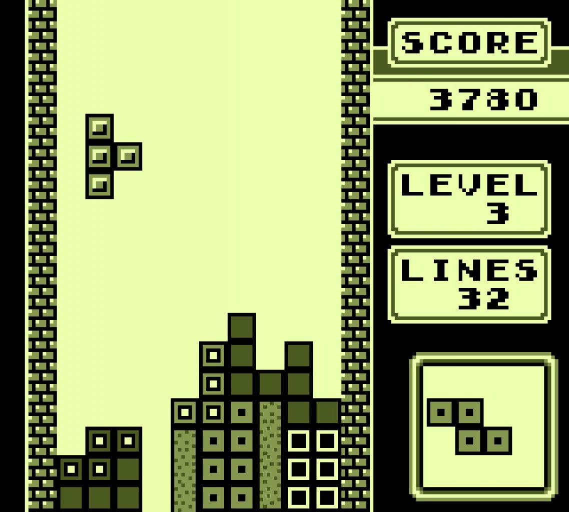 [29/09/2010] (1989) Tetris, u.a. Nintendo[br]Die Idee für eines der erfolgreichsten und beliebsten Puzzlespiele kam aus der ehemaligen Sowjetunion. Tetris barg ein hohes Suchtpotenzial und infizierte viele Menschen. Eine Goldgrube, dachten sich Atari und Nintendo. Zwischen den beiden Konkurrenten began ein langjähriger Rechtsstreit, den letztendlich jedoch die Japaner gewannen.