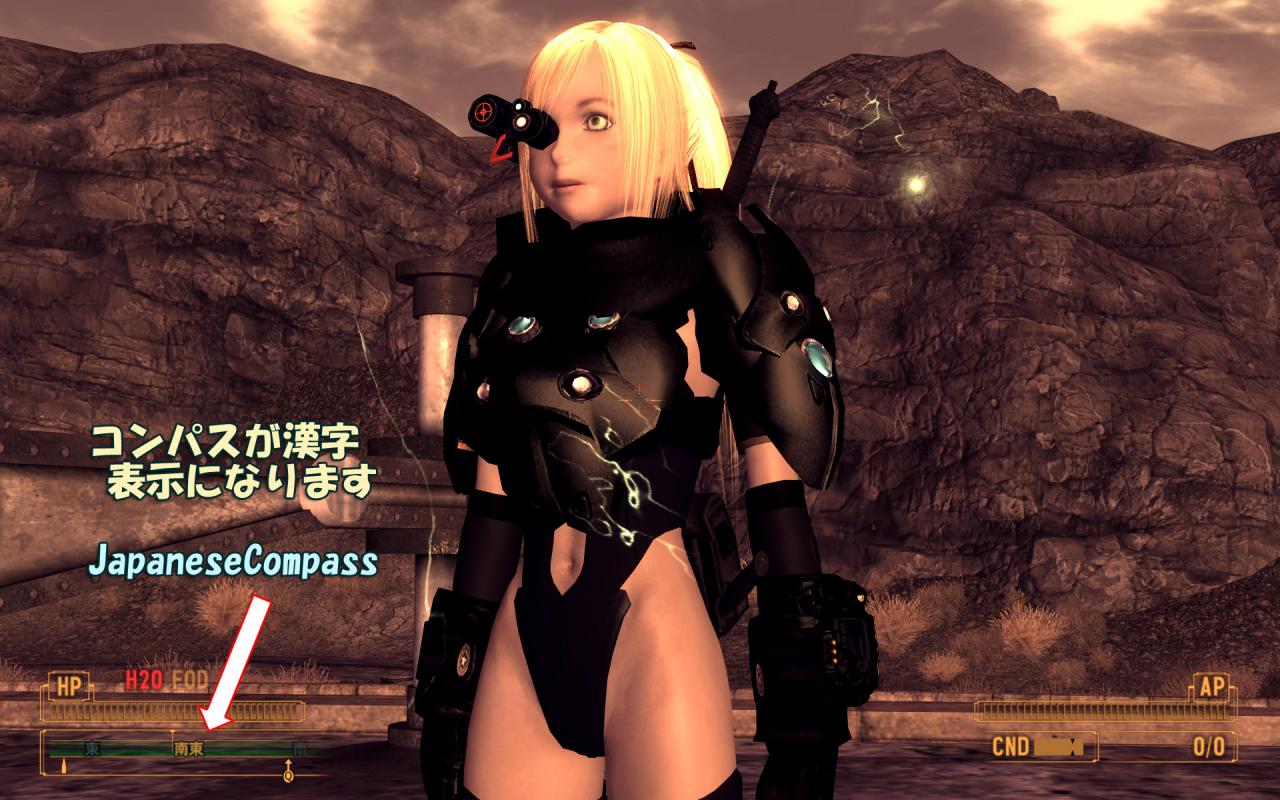 [27/10/2010] Fallout New Vegas-Mods - Mögen Sie Anime? Dann schauen Sie sich AsukaHUD an.