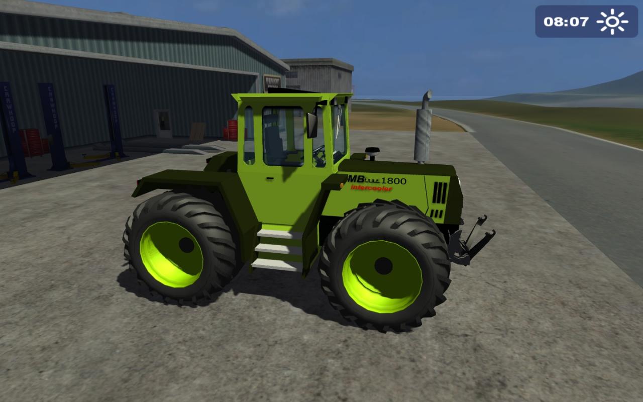 [27/10/2010] Der MB-Trac 1800 Intercooler-Traktor.