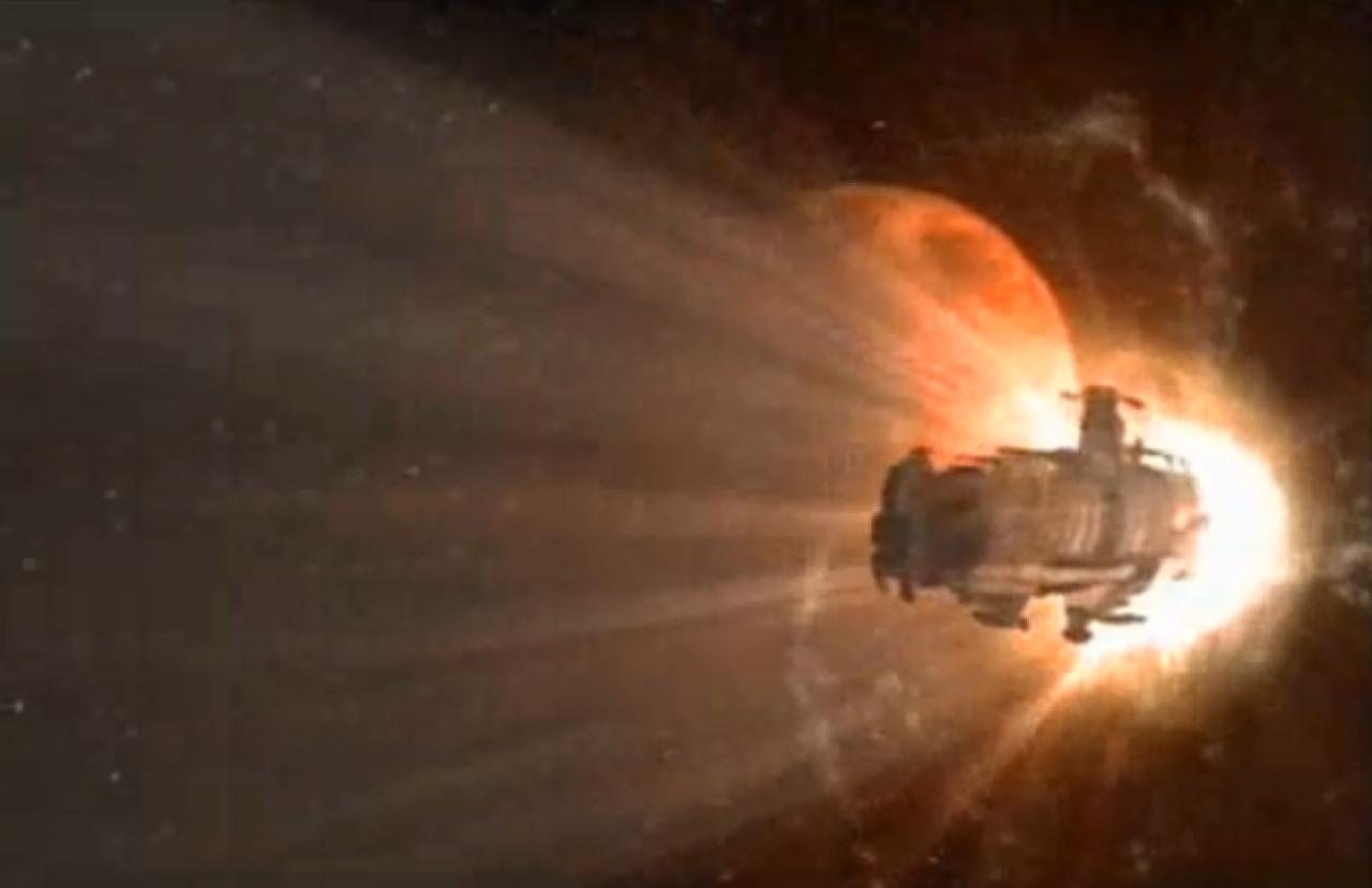 [15/10/2010] Als letztes ist der Kinofilm Wing Commander von 1999 zu nennen. Regisseur Chris Roberts schaffte es bedauerlicherweise nicht, das kinoreife Erlebnis der Weltraum-Saga auf die Leinwand zu bringen. Die Wertung: 3,7 Punkte.