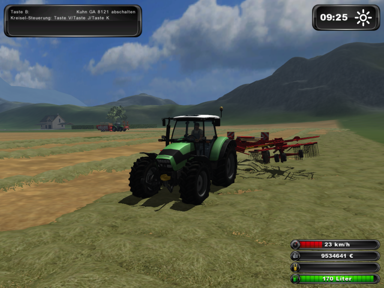 [27/10/2010] Landwirtschafts-Simulator 2011-Mods für den Multiplayer - Der Kuhn GA 8121-Schwader.