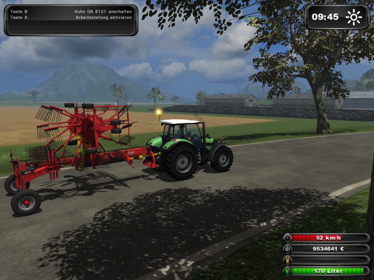 [27/10/2010] Landwirtschafts-Simulator 2011-Mods für den Multiplayer - Der Kuhn GA 8121-Schwader.