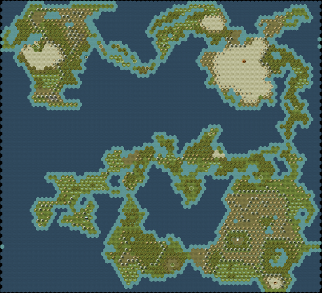 [18/10/2010] Civilization 5-Mod: Final Fantasy I Map (80x80)