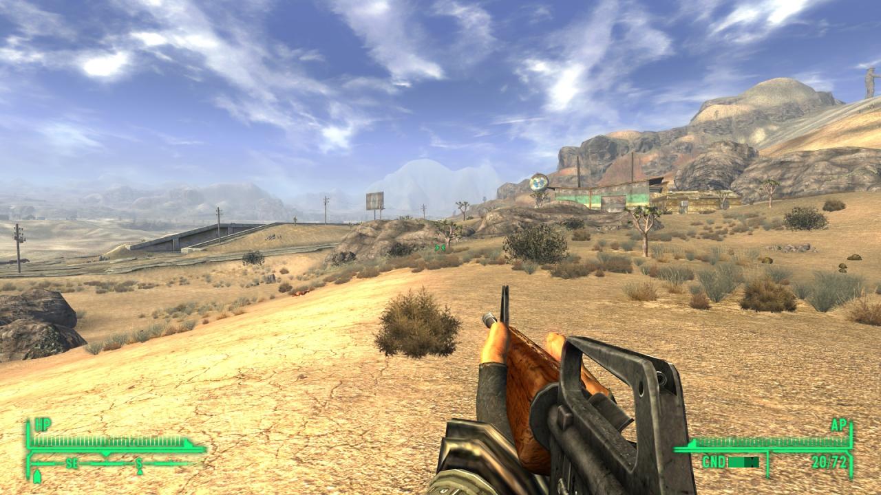 [27/10/2010] Fallout New Vegas-Mods - Ein Grafik-Upgrade kommt mit der URWL for New Vegas - Realistic Lighting and Color-Mod.