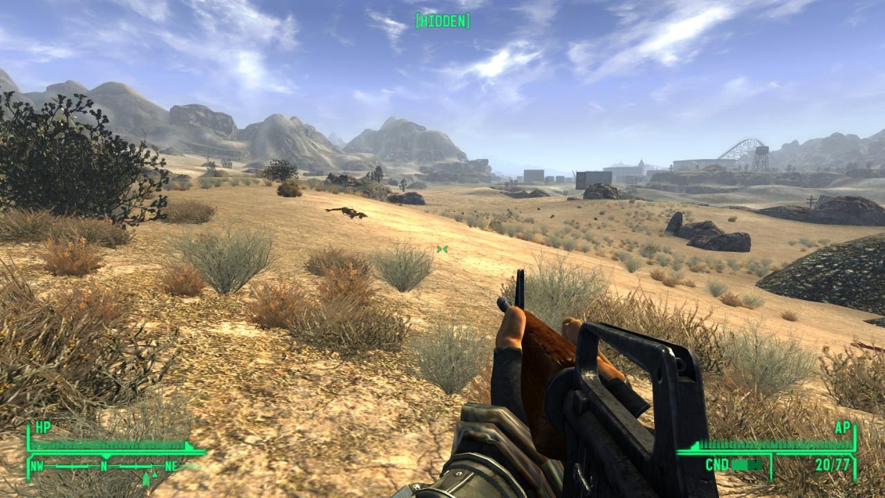[27/10/2010] Fallout New Vegas-Mods - Ein Grafik-Upgrade kommt mit der URWL for New Vegas - Realistic Lighting and Color-Mod.