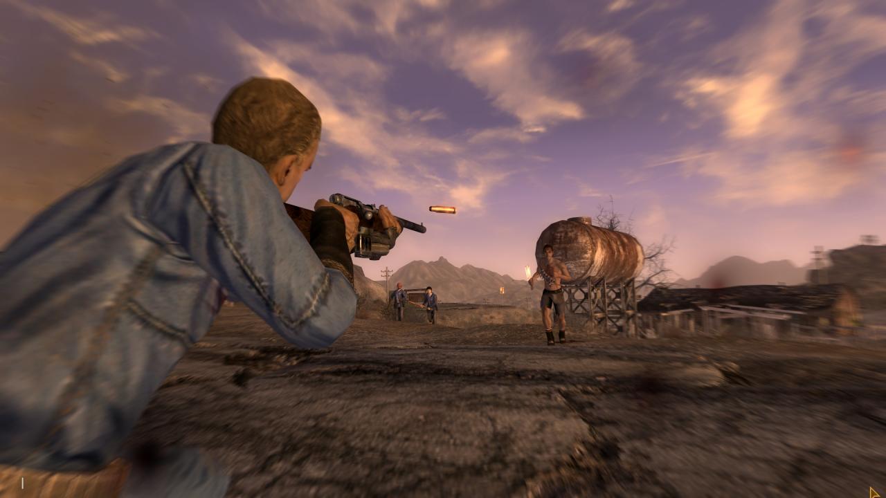 [19/10/2010] Bei Fallout: New Vegas können Sie eigene Radiostationen installieren. Bei der Mod Radio Free Wasteland hat 