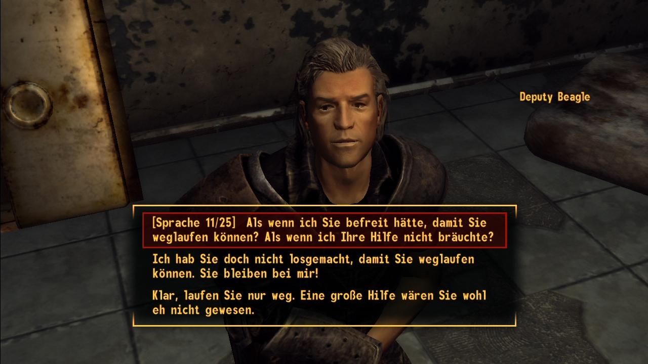 [19/10/2010] Leservorschlag - Fallout: New Vegas von Obsidian steht seinem seinem Vorgänger in Nichts nach und so habt ihr immer wieder die Quahl der Wahl. Nur ganze Städte mit Atombomben zerstören dürft ihr diesmal nicht.