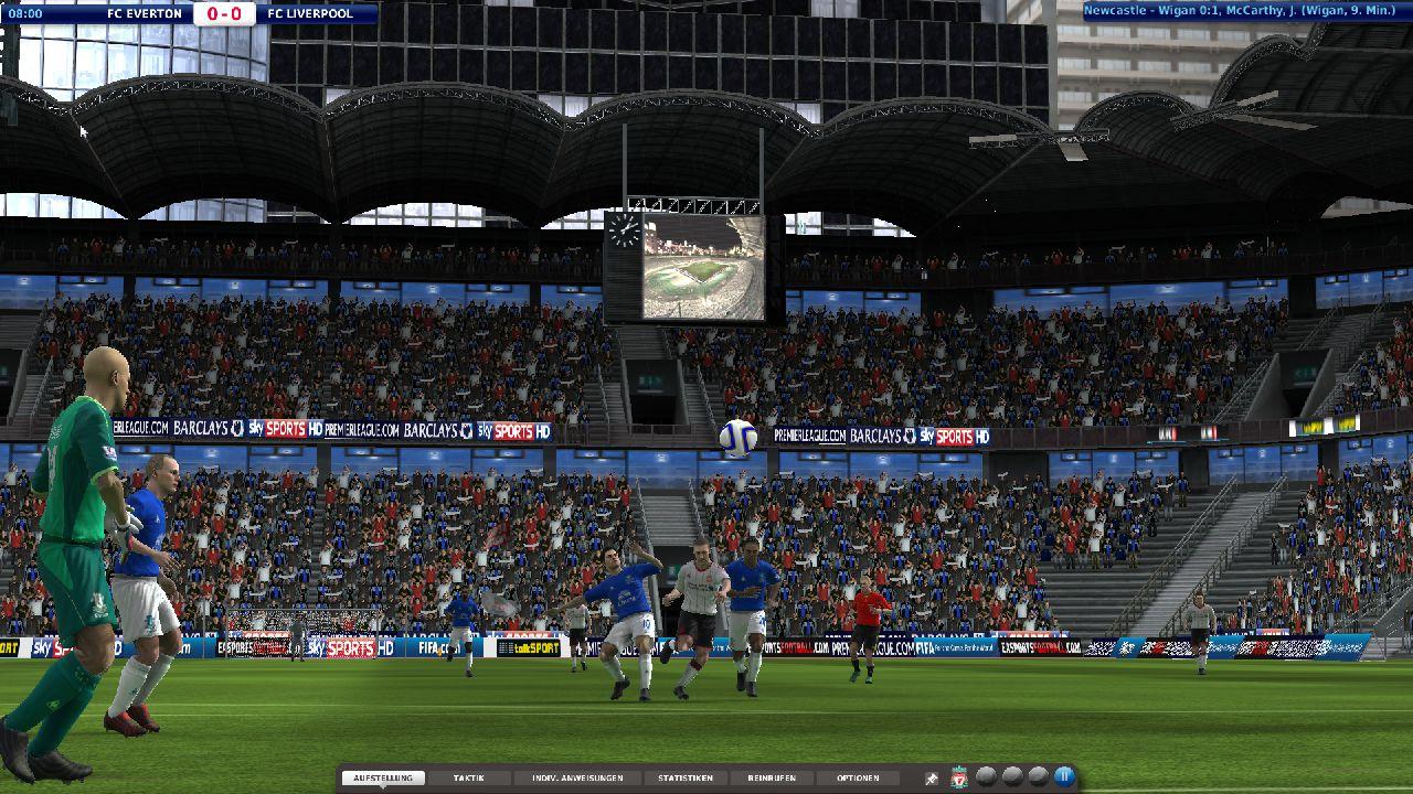 [20/10/2010] Durchschnitt: Das 3D-Gameplay sah zwar in der Vergangenheit schon schlechter aus, allzu toll wirkt es aber auch dieses Mal nicht - im nächsten Jahr bitte die FIFA 11-Engine.