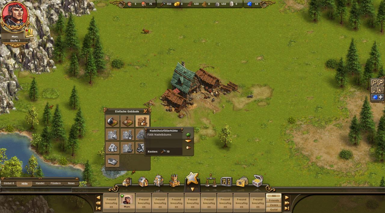 [11/10/2010] An der klassichen Spielweise hat sich bei Siedler Online nichts verändert. Es darf ab- und aufgebaut werden was das Zeug hält.