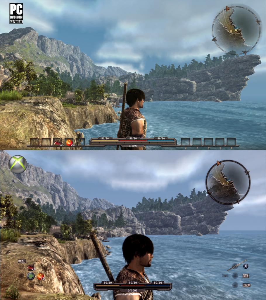 [12/10/2010] Arcania: Gothic 4 im Grafikvergleich: PC Games vergleicht die PC- mit der Xbox 360-Version. (5)