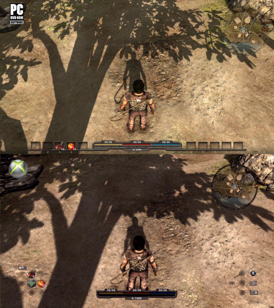 [12/10/2010] Arcania: Gothic 4 im Grafikvergleich: PC Games vergleicht die PC- mit der Xbox 360-Version. (10)