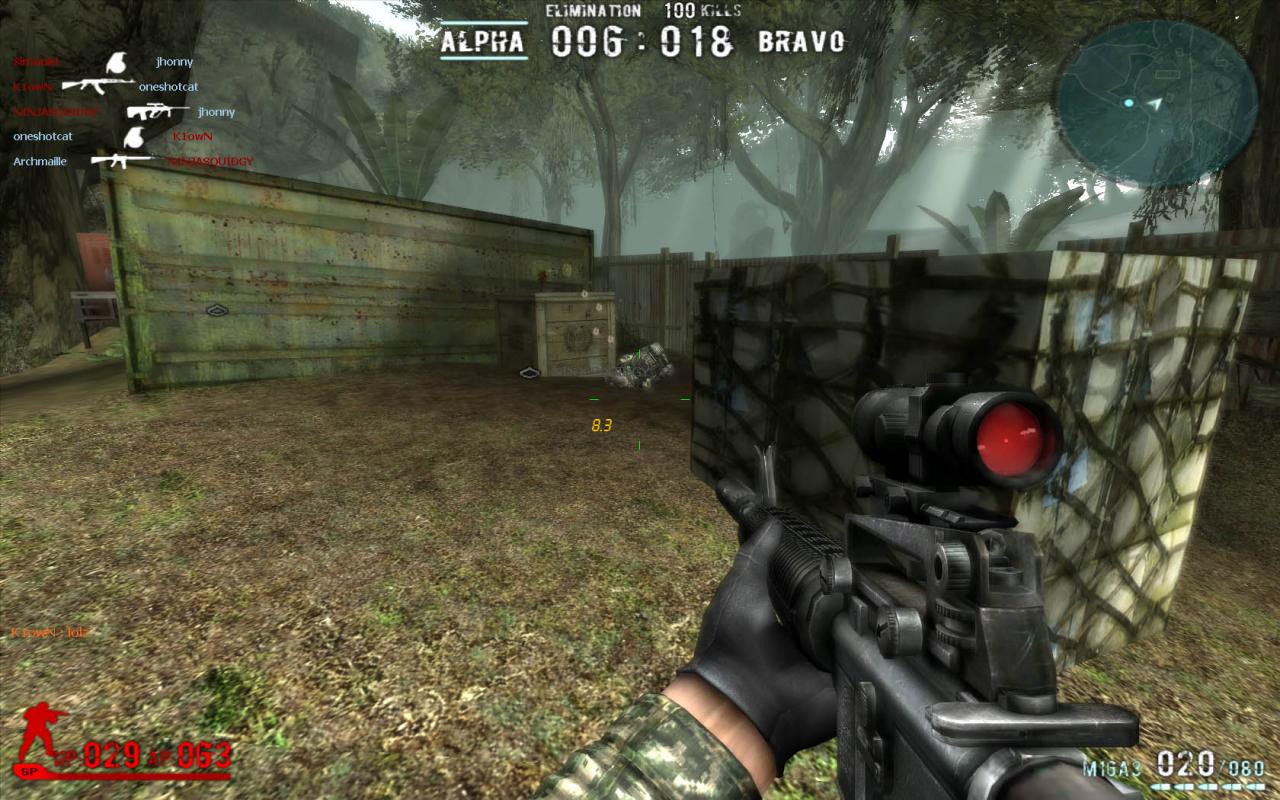 [06/10/2010] Combat Arms ist ebenfalls dabei - allerdings mit guten 1,34 Prozent der Stimmen.