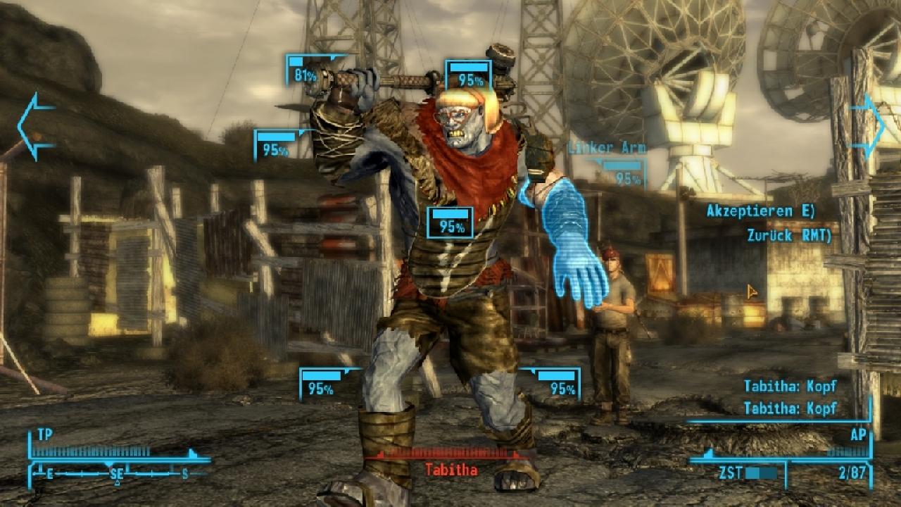 [25/10/2010] Fallout: New Vegas - Das Endzeit-Rollenspiel New Vegas hat zahlreiche lustige und verrückte NPCs zu bieten. Da gäbe es zum Beispiel den Mutanten Tabitha, der nicht nur ein außergewöhnliches Auftreten hat, sondern auch über einen Radiosender verfügt und ihr eigenes Land regiert.